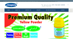 Desktop Screenshot of annapurnahing.com