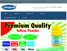 Tablet Screenshot of annapurnahing.com